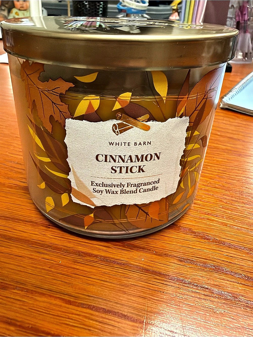 White Barn Cinnamon Stick 3-Wick Candle 3-Wick Soy Wax Candle